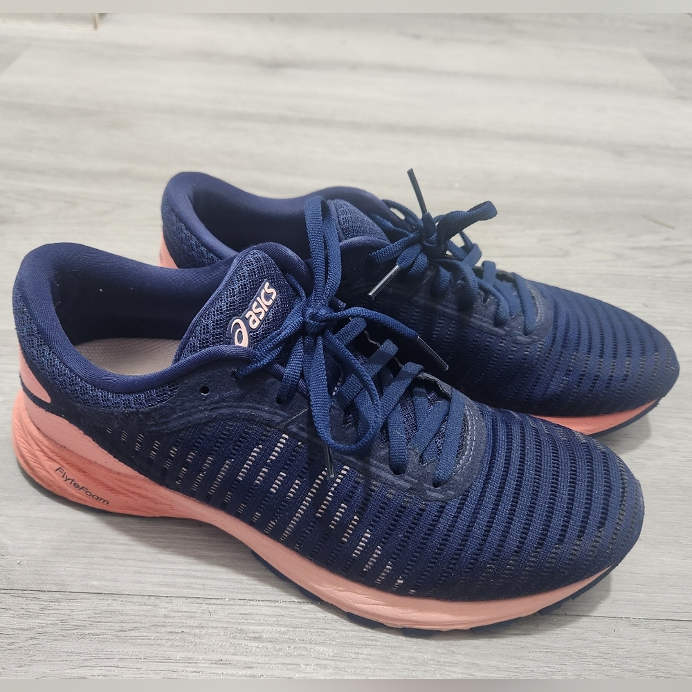 ASICS Dynaflyte Women's Running Shoes -Size 9 Blue & Pink - Picture 7 of 10